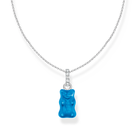Thomas Sabo Ezüst nyaklánc kék Haribo gumi macival KE2209-052-1-L45v