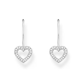 Thomas Sabo Szív alakú beakasztós ezüst fülbevaló H2292-051-14