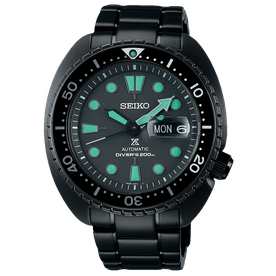 Seiko Prospex Black Series Turtle automata fekete férfi búváróra SRPK43K1