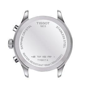 Tissot Chrono XL classic ezüst színű férfi óra T1166171103700
