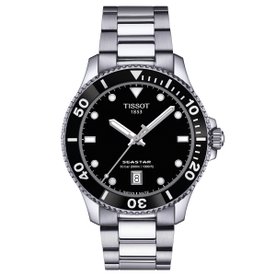 Tissot Seastar 1000 quartz fekete számlapos karóra - T1204101105100 Tissot Seastar 1000 quartz fekete számlapos karóra - T1204101105100