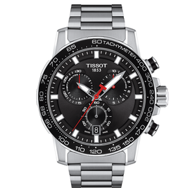 Tissot Supersport chrono fekete számlapos férfi óra T1256171105100