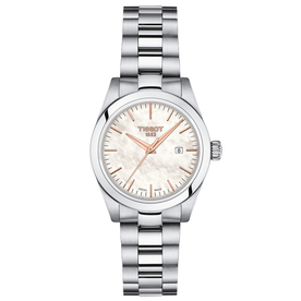 Tissot My lady ezüst színű női óra rozé mutatókkal T1320101111100
