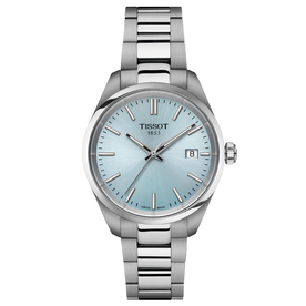 Tissot PR 100 quartz világos kék számlapos női óra T1502101135100