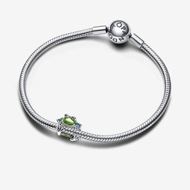 Pandora ékszer Kapaszkodó béka ezüst charm 793342C01