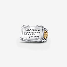 Pandora ékszer Kalandozó túraautó kéttónusú charm 763330C01