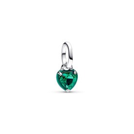 Pandora ékszer ME zöld chakra szív ezüst mini függő charm 793042C03