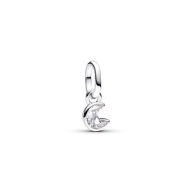 Pandora ékszer ME szikrázó hold ezüst mini függő charm 793364C01