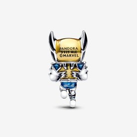 Pandora ékszer Marvel Rozsomák ezüst charm 793359C01