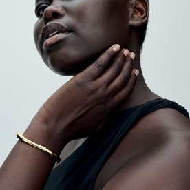 Pandora ékszer Organikus formájú shine nyitott karperec 