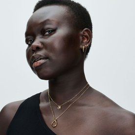 Pandora ékszer Organikus formájú végtelen shine nyaklánc 363316C00-50