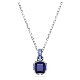 Swarovski Szeptember királykék köves nyaklánc 5651790