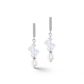 Coeur de Lion Táncoló kristály és gyöngy fülbevaló - 1124/21-1417