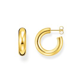 Thomas Sabo Aranyozott vastag karika fülbevaló CR635-413-39