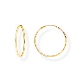 Thomas Sabo Aranyozott közepes karika fülbevaló CR728-413-39