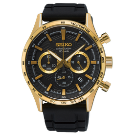 Seiko Neo Sports szilkonszíjas kronográf karóra SSB446P1