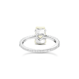 Thomas Sabo  Ezüst gyűrű fehér Haribo gumi macival 