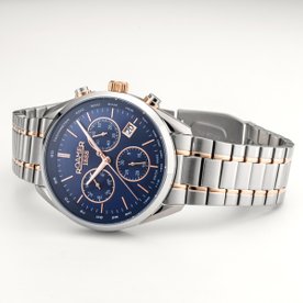 Roamer Pro Chrono kék és rozé chronograph férfi karóra 993819474520