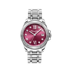 Thomas Sabo Divine burgundi számlapos női óra WA0407-201-212-33