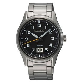 Seiko Neo Sport Big Date fekete számlapos férfi karóra SUR569P1