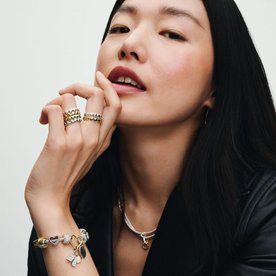 Pandora ékszer Szívek sora shine gyűrű 