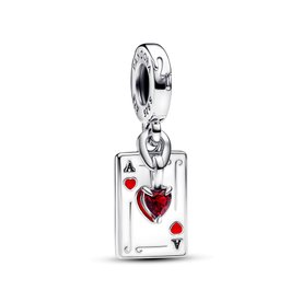 Pandora ékszer Disney Szívek királynője dupla függő charm 793420C01