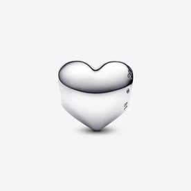 Pandora ékszer Be love gravírozható szív ezüst charm 793439C00 Pandora ékszer Be love gravírozható szív ezüst charm 793439C00