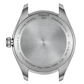 Tissot PR 100 ezüst számlapos quartz női karóra T1502101103100