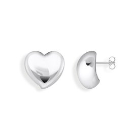 Thomas Sabo Organikus szív formájú ezüst fülbevaló H2302-001-21
