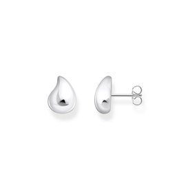 Thomas Sabo Organikus csepp formájú kis ezüst fülbevaló H2303-001-21