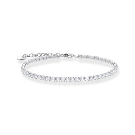 Thomas Sabo Ezüst tenisz karkötő áttetsző cirkóniával A2167-051-14-L19v
