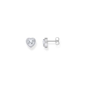 Thomas Sabo Bedugós fénylő szív ezüst fülbevaló H2305-051-14