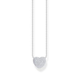Thomas Sabo Ezüst nyaklánc pávé cirkónia szív medállal KE2277-051-14-L45v