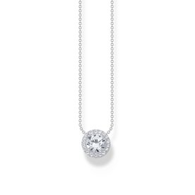 Thomas Sabo  Ezüst nyaklánc fénylő cirkónia medállal KE2279-051-14-L45v