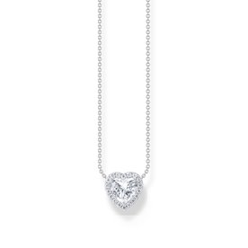 Thomas Sabo Ezüst nyaklánc fénylő szív medállal KE2280-051-14-L45v