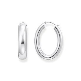 Thomas Sabo Ovális ezüst karika fülbevaló CR739-001-21