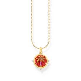 Thomas Sabo Aranyozott ezüst nyaklánc pálmafával KE2204-471-7-L45v