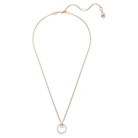 Swarovski Constella rozé nyaklánc kör alakú medállal 5692266