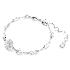 Swarovski Idyllia ezüst színű karkötő hópehely dísszel 5691485
