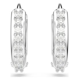 Swarovski Matrix ezüst színű karika fülbevaló 5690670