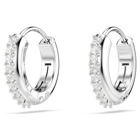 Swarovski Matrix ezüst színű karika fülbevaló 5690670