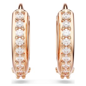 Swarovski Matrix rozé karika fülbevaló 5690669