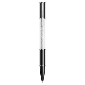 Swarovski Crystalline Lustre fekete ezüst tónusú golyóstoll 5694180