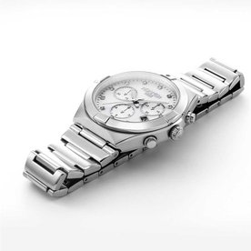 Roamer Eos ladies kronográf ezüst színű női óra 987837412020