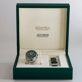 Roamer Gran Sportivo zöld számlapos férfi chronograph karóra 978818417520