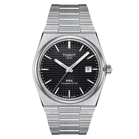 Tissot PRX Powermatic 80 fekete számlapos automata férfi óra T1374071105100
