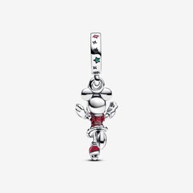 Pandora ékszer Disney korcsolyázó Minnie egér függő ezüst charm 793530C01