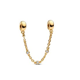 Pandora ékszer Tripla köves shine szilikonos biztonsági lánc 763515C01-05