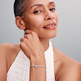 Pandora ékszer Szikrázó északi csillag ezüst charm 793591C01