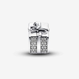 Pandora ékszer Csillogó ajándékdoboz ezüst charm 793603C01